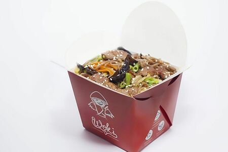 Соба с брокколи и стручковой фасолью