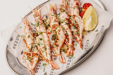 Аргентинские креветки из печи