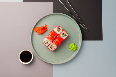 Ролл Калифорния с угрем 8 шт