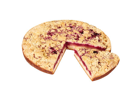 Пирог Ягодная поляна с вишней