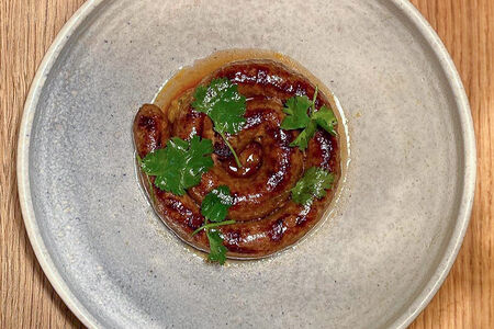 Сосиска Мергез на гриле