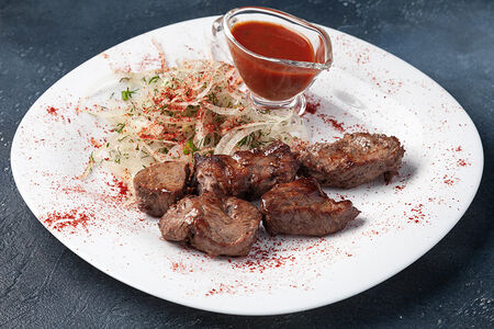 Шашлык из говяжьей вырезки