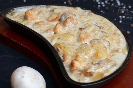 Курица в сливочном соусе