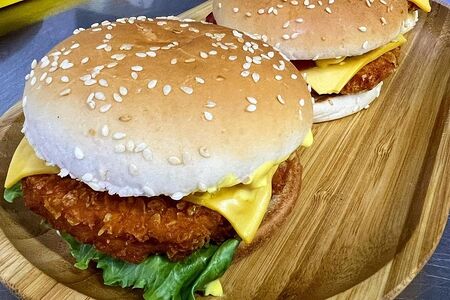 Бургер с курицей