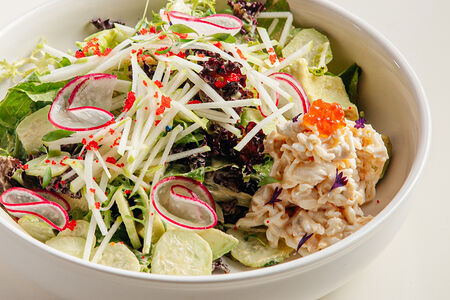 Фирменный крабовый салат Магадан