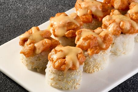 Ролл запеченный Лосось с сыром