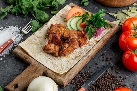 Шашлык из мякоти свинины