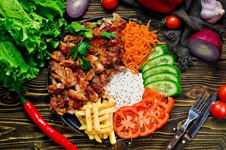 Искандер с курицей