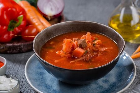 Борщ с говядиной