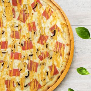 Ветчина и грибы