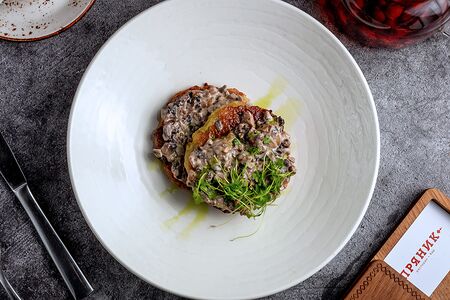 Драники с грибами