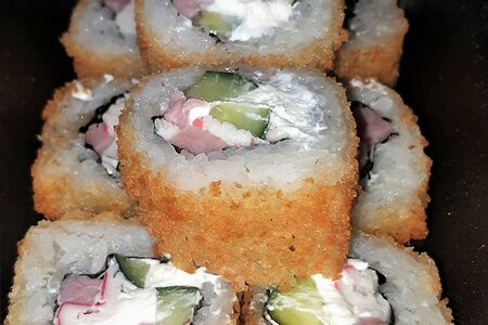 Жареный ролл Крабс Батакон 8 шт