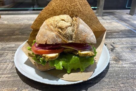 Чиабатта с индейкой