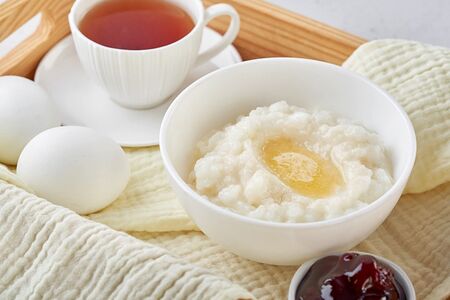 Каша молочная рисовая с маслом