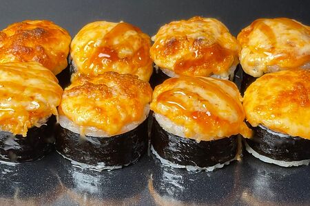 Якудза с креветкой и пармезаном