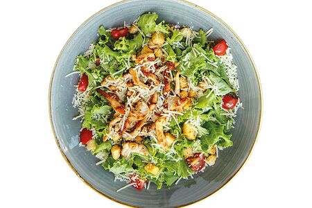 Цезарь с курицей