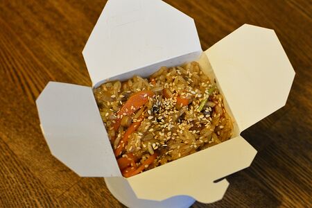 Тяхан с овощами