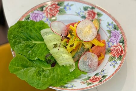 Небольшой овощной салат