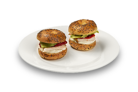 Бейглы с индейкой