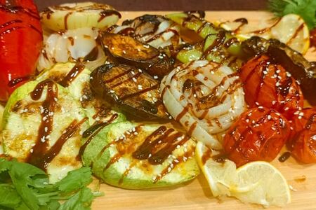 Овощи на мангале