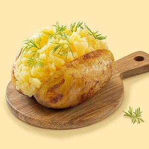 Крошка Картошка с укропом и растительным маслом