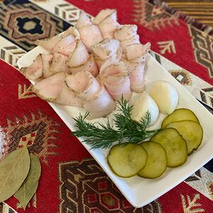 Сало соленое по-домашнему