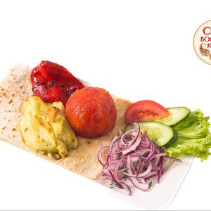 Овощи на вертеле