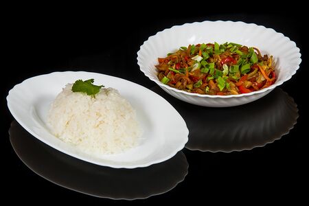 Вок с рисом