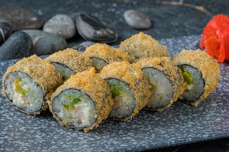 Темпура лосось тамаго