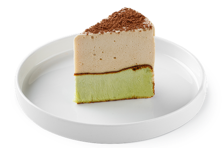 Двуслойный чизкейк Фисташка-тирамису