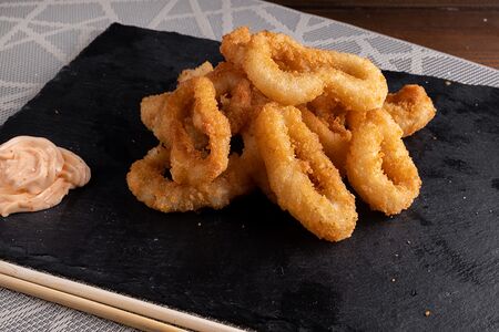 Жареные кальмары