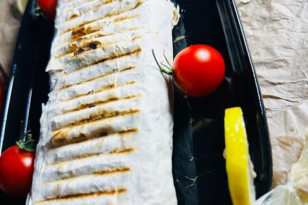 Шаурма с курицей и сыром