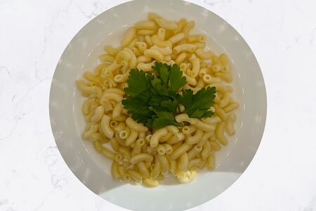 Макароны отварные