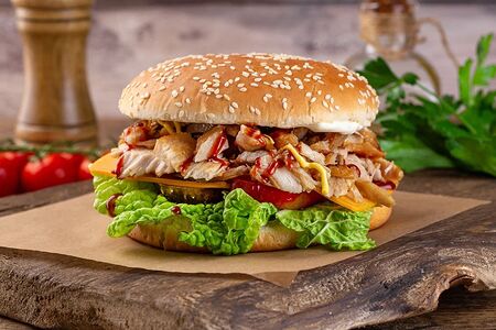 Бургер Чикен BBQ