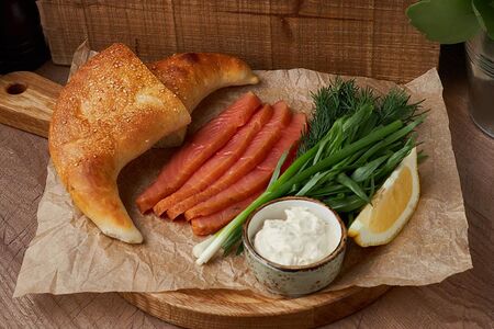 Подкопченный лосось