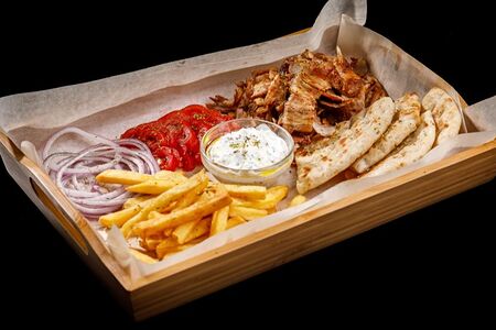 Гирос порционный с курицей