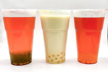 Bubble tea с шариками на выбор
