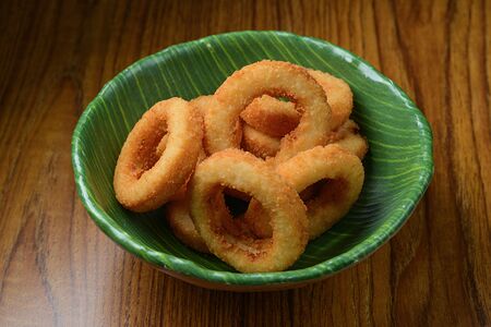 Хрустящие луковые кольца