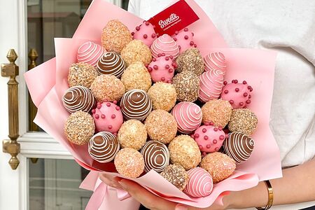 Букет клубники в шоколаде Crispy M