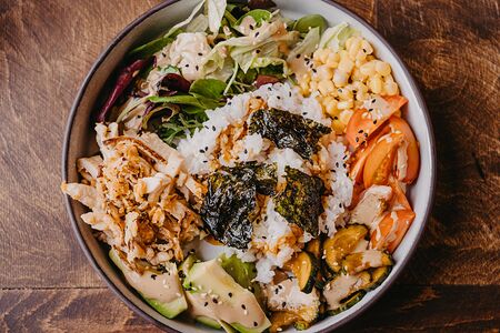 Поке с курицей