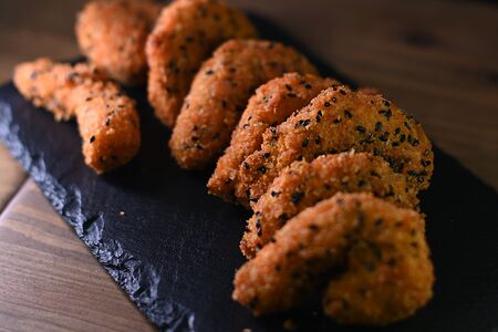 Тигровые креветки фри