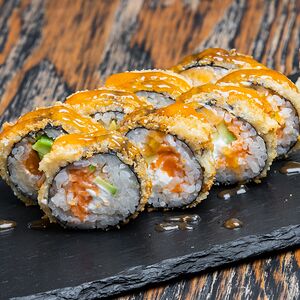 Темпура Лосось и авокадо