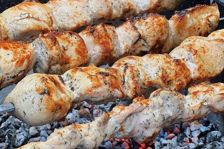 Шашлык из индейки