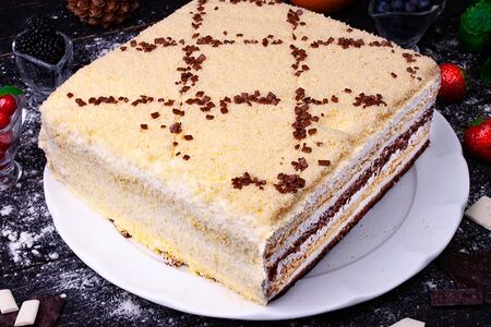 Торт Сметанник