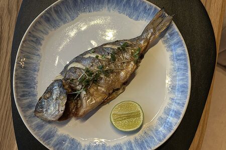 Дорадо на гриле