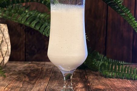 Милкшейк ванильный собственного приготовления