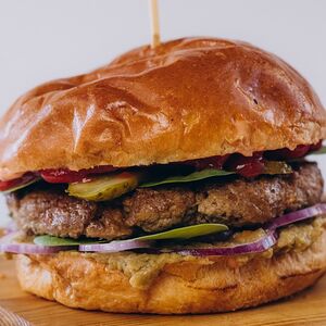 Вегетарианский бургер