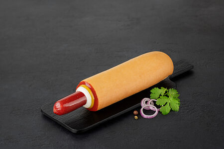 Французский хот-дог с Альпийской колбаской