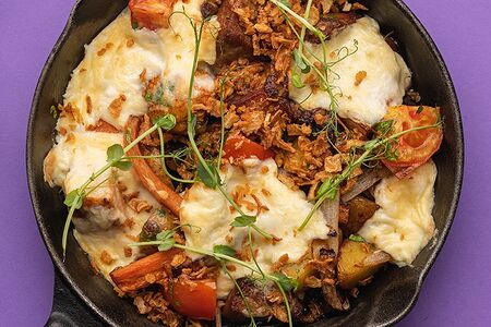 Мясная скоблянка с овощами