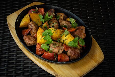 Оджахури с курицей